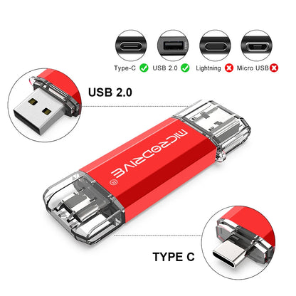 Unidad Flash USB tipo C OTG, pasa fotos directo USB-SMARTPHONE