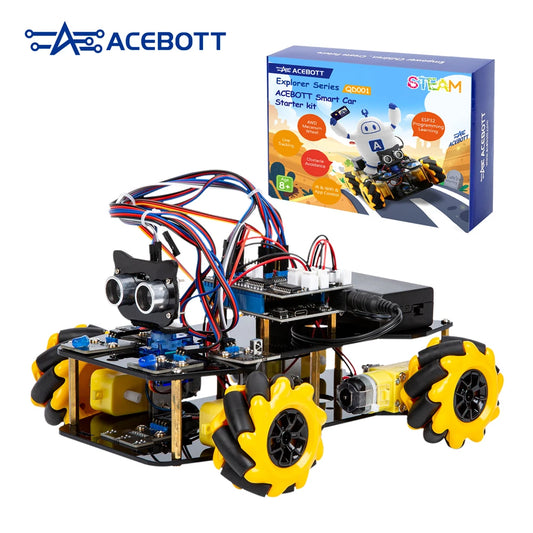 Kit de coche Robot inteligente ESP32 para proyecto de programación Arduino