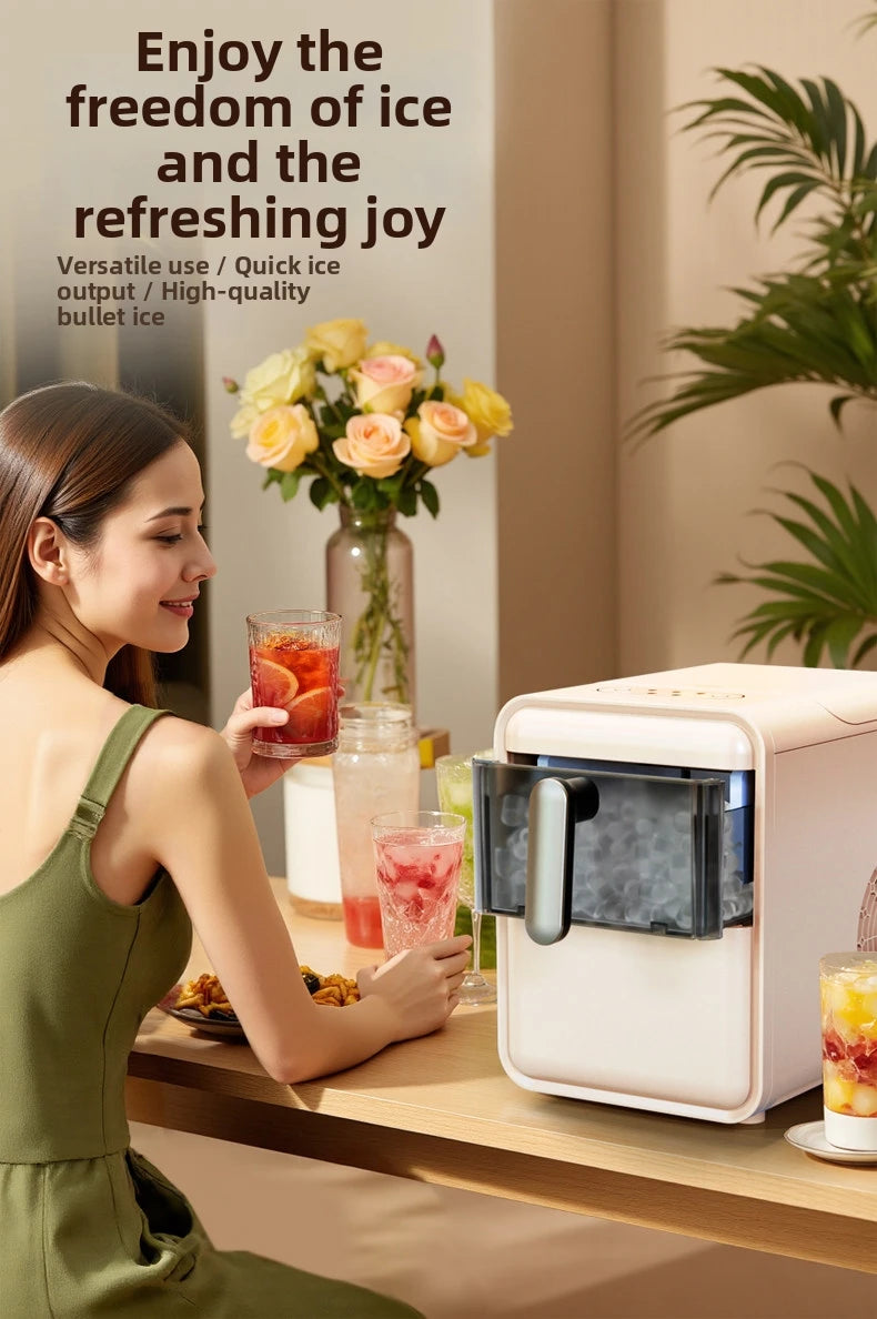 Máquina compacta para Hacer Hielo / portátil