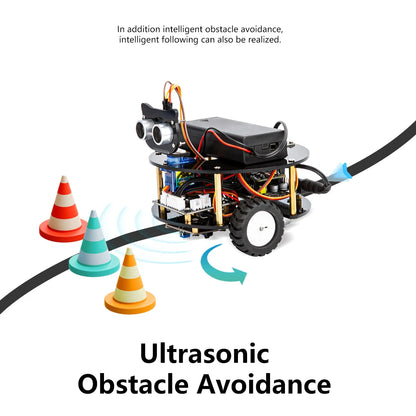 Kit de coche Robot inteligente ESP32 para proyecto de programación Arduino