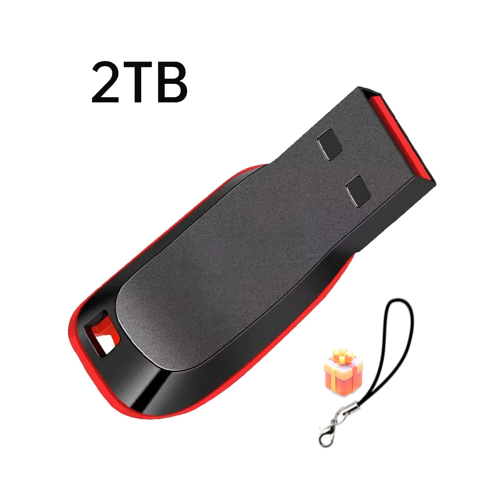 Memoria USB 3.0 de 2TB 1TB de Alta Velocidad, Dispositivos de Almacenamiento de Computadora
