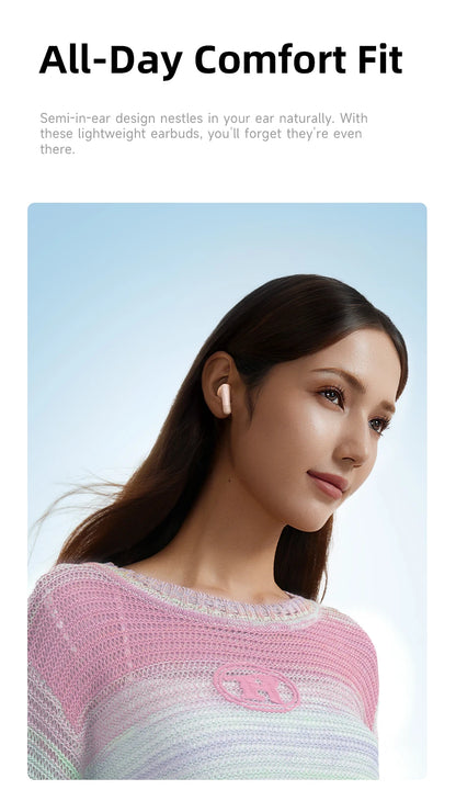 Audífonos Baseus Bass BS2 Lite TWS — Bluetooth 6.0, IP55, 40H, ENC IA