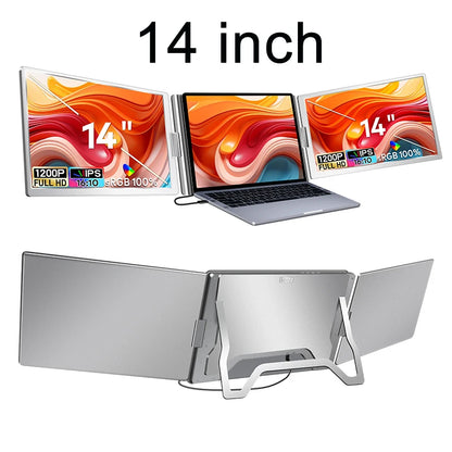Pantalla dual Monitor portátil extendido / Dual Screen Display Extended Portable Monitor