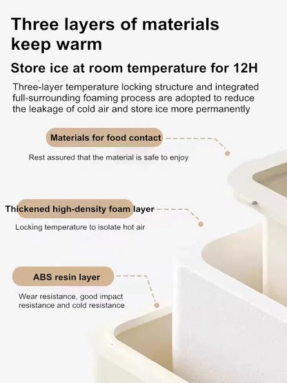 Máquina compacta para Hacer Hielo / portátil