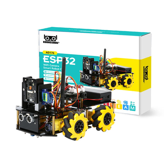Kit de coche Robot inteligente ESP32 para proyecto de programación Arduino