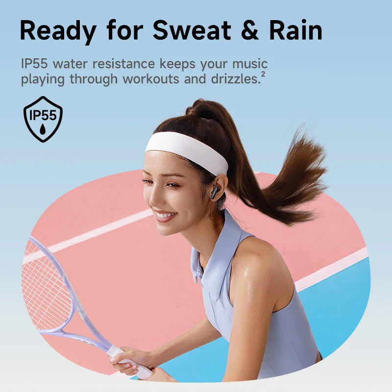 Audífonos Baseus Bass BS2 Lite TWS — Bluetooth 6.0, IP55, 40H, ENC IA