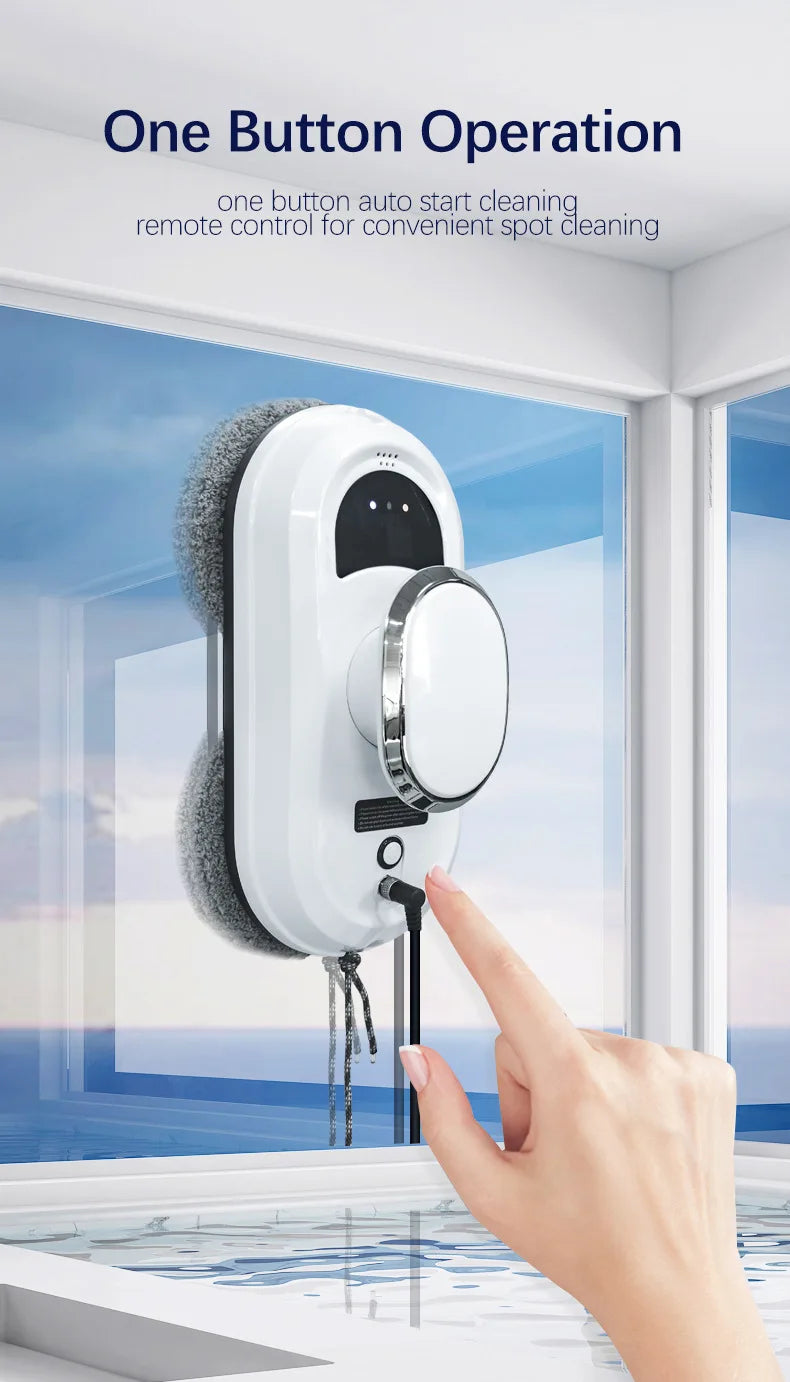 Robot limpiacristales eléctrico / Electric Window Cleaning Robot