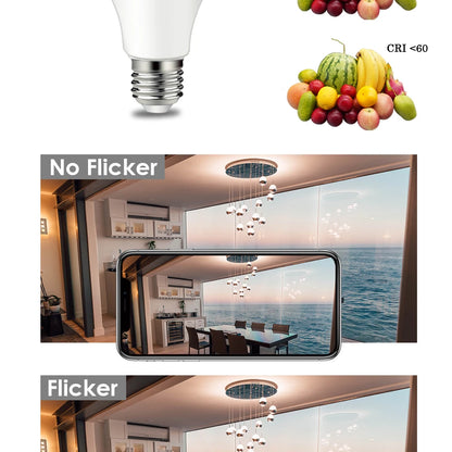 Foco LED con Sensor lámpara inteligente encendido automático / LED Sensor Bulb Smart Lamp Auto On-Off