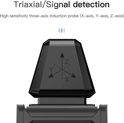 Electromagnetic Radiation Detector, EMF Meter 30-8GHz RF/Magnetic/Electric Field Tester with VA Color Display, Temperature