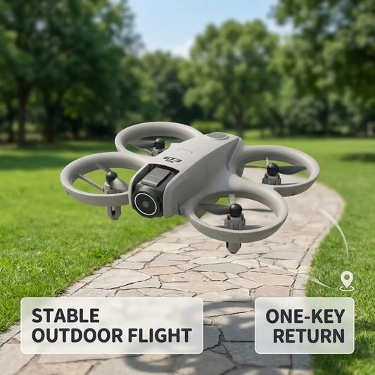 Drone GT3 Mini con Cámara Dual 4K/6K/8K — Sensor Obstáculos, Control FPV