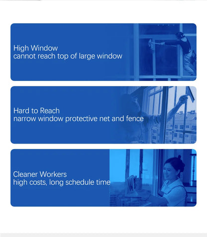 Robot limpiacristales eléctrico / Electric Window Cleaning Robot