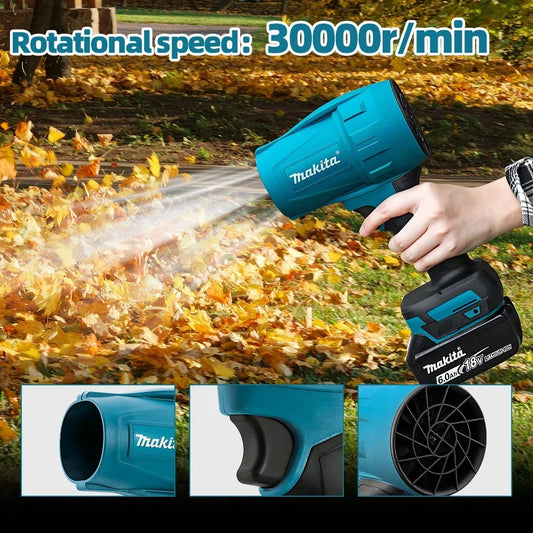 Soplador ventilador turbo MAKITA /  Reduce tiempo y esfuerzo limpiando tu banqueta!!