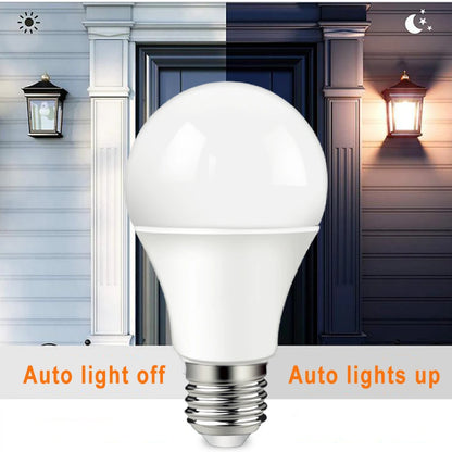 Foco LED con Sensor lámpara inteligente encendido automático / LED Sensor Bulb Smart Lamp Auto On-Off