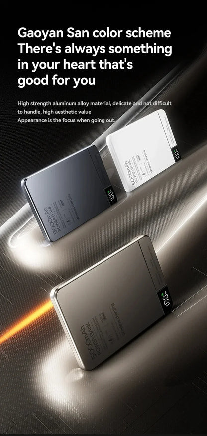 Xiaomi-Banco de energía magnético Ultra inalámbrico portátil
