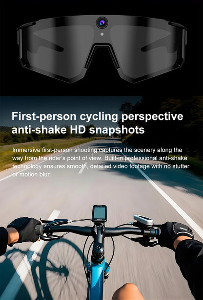 Xiaomi AI Smart Glasses ChatGPT 1080P Camera 8MP Anti-shake Cycling Video&Photo Sport Sunglasses DualMic 32GB Windproof Goggles
