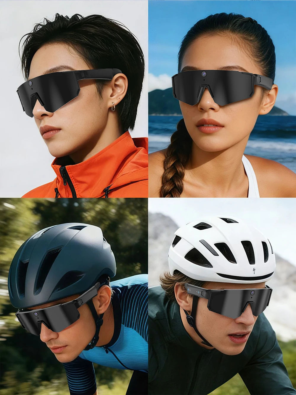 Xiaomi AI Smart Glasses ChatGPT 1080P Camera 8MP Anti-shake Cycling Video&Photo Sport Sunglasses DualMic 32GB Windproof Goggles