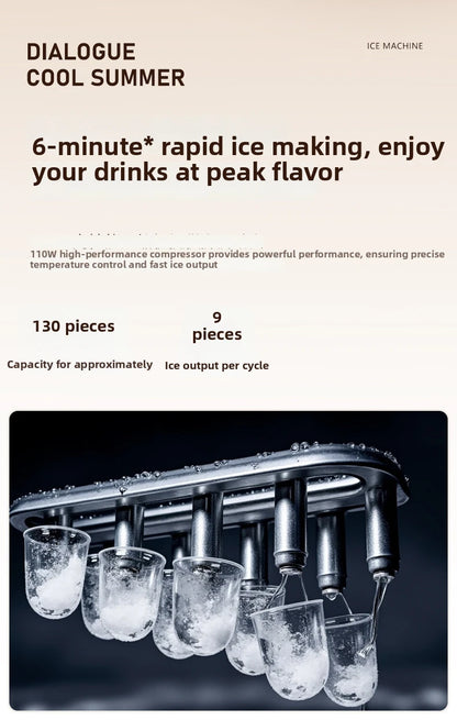 Máquina compacta para Hacer Hielo / portátil