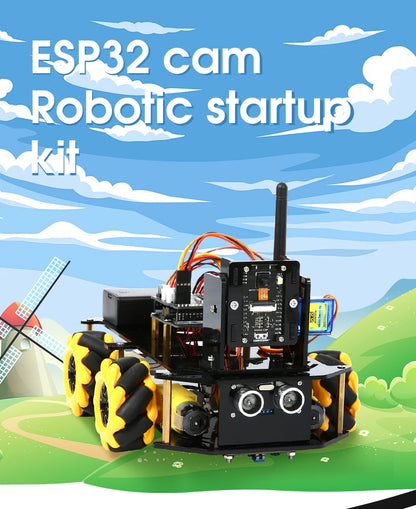 Kit de coche Robot inteligente ESP32 para proyecto de programación Arduino