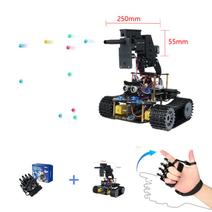 ACEBOTT Guante de detección de movimiento Kit de coche robot para kit Arduino