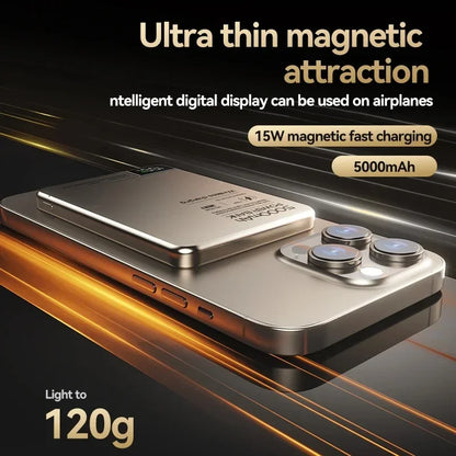 Xiaomi-Banco de energía magnético Ultra inalámbrico portátil