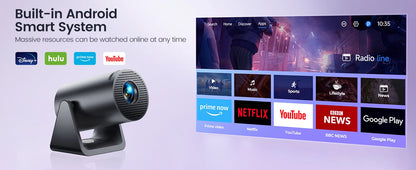 Mini proyector portátil con 270° soporte giratorio/  Home Projector Portable