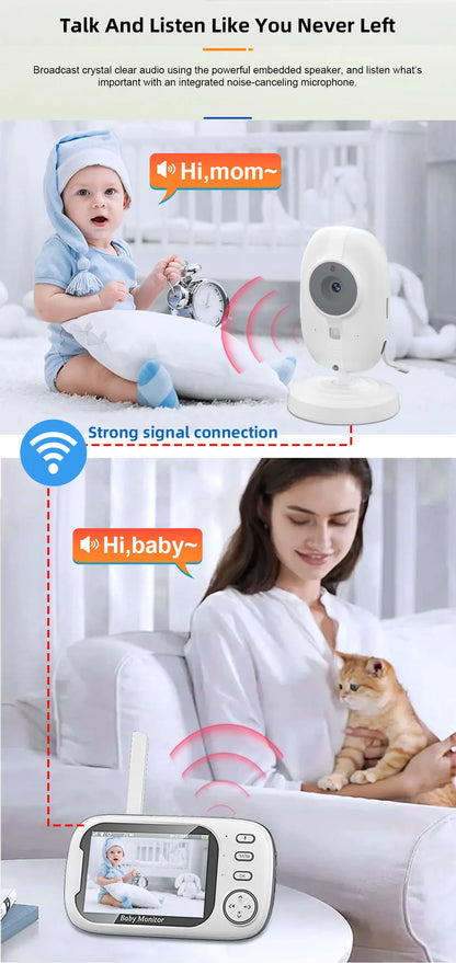 Monitor que te ayuda a cuidar de tu bebé