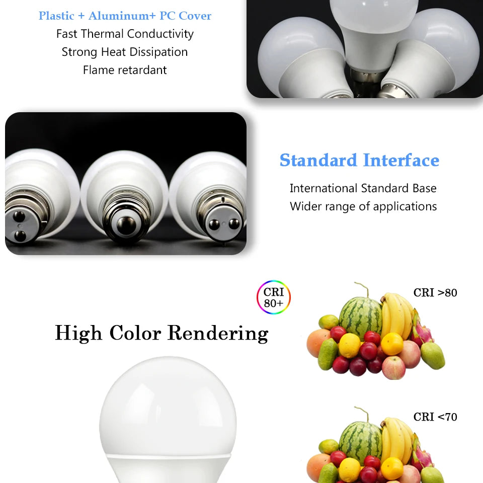 Foco LED con Sensor lámpara inteligente encendido automático / LED Sensor Bulb Smart Lamp Auto On-Off