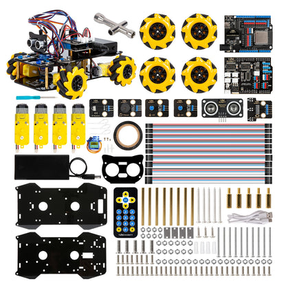 Kit de coche Robot inteligente ESP32 para proyecto de programación Arduino