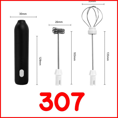 Espumador de leche eléctrico recargable - NO gastes en pilas mejor usa esta versión recargable por USB