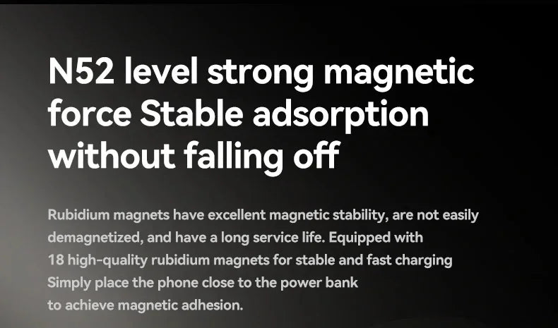 Xiaomi-Banco de energía magnético Ultra inalámbrico portátil