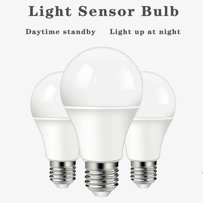 Foco LED con Sensor lámpara inteligente encendido automático / LED Sensor Bulb Smart Lamp Auto On-Off