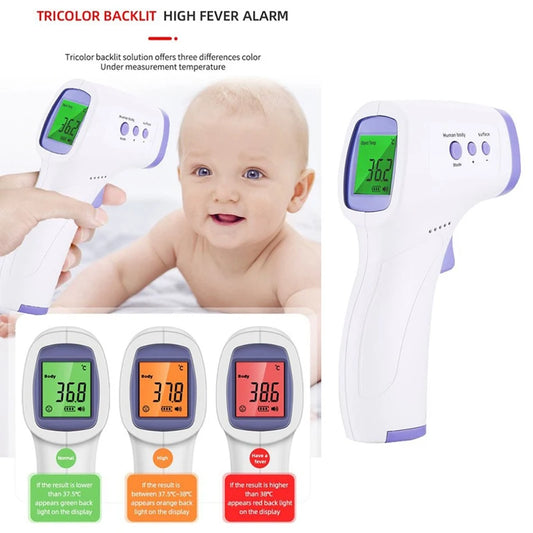 Termómetro Infrarrojo Digital Fireurus – Sin Contacto, Pantalla LED, Para Bebés y Adultos