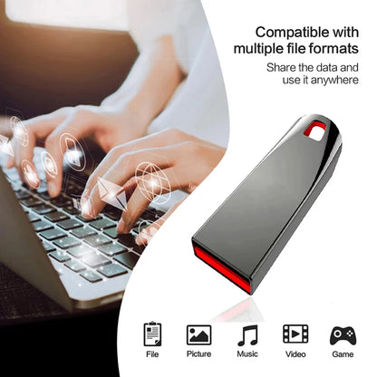 Memoria USB 3.0 de 2TB 1TB de Alta Velocidad, Dispositivos de Almacenamiento de Computadora