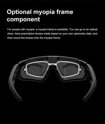 Xiaomi AI Smart Glasses ChatGPT 1080P Camera 8MP Anti-shake Cycling Video&Photo Sport Sunglasses DualMic 32GB Windproof Goggles