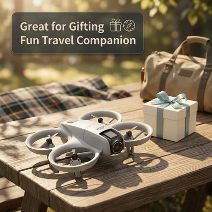 GT3 Mini Drone Brushle Quadcopter RC Drone with Professional 8K Dual Camera FPV Screen Remote Control Foldable Airplane Toy Gift