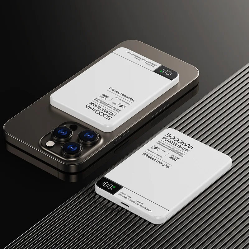 Xiaomi-Banco de energía magnético Ultra inalámbrico portátil