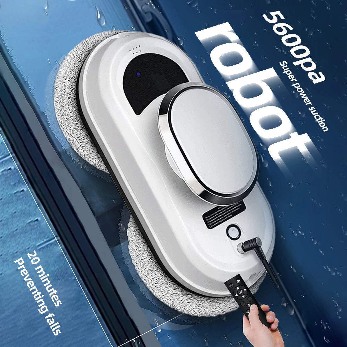 Robot limpiacristales eléctrico / Electric Window Cleaning Robot