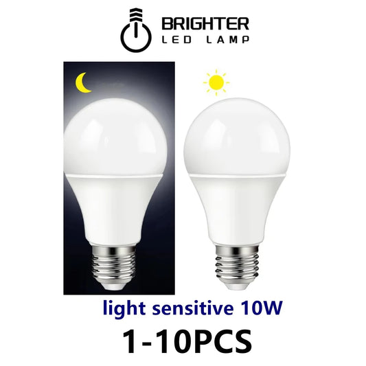 Foco LED con Sensor lámpara inteligente encendido automático / LED Sensor Bulb Smart Lamp Auto On-Off