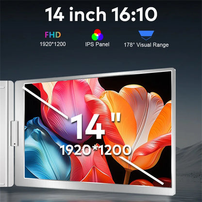 Pantalla dual Monitor portátil extendido / Dual Screen Display Extended Portable Monitor
