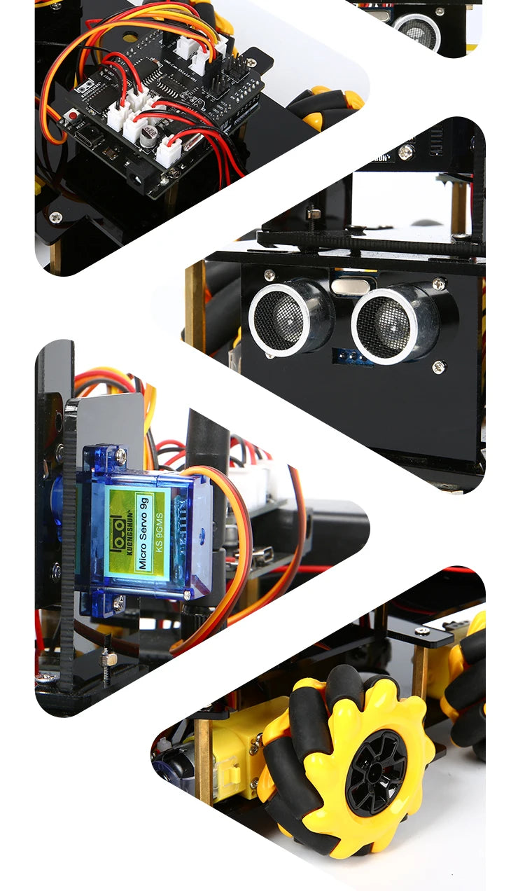 Kit de coche Robot inteligente ESP32 para proyecto de programación Arduino