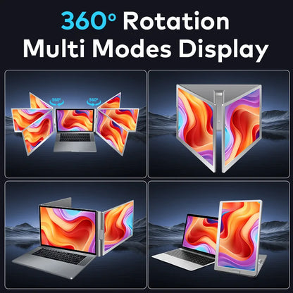 Pantalla dual Monitor portátil extendido / Dual Screen Display Extended Portable Monitor