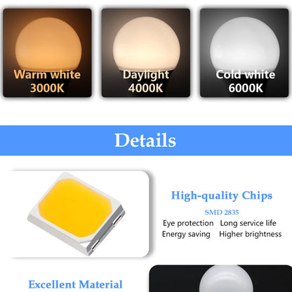 Foco LED con Sensor lámpara inteligente encendido automático / LED Sensor Bulb Smart Lamp Auto On-Off